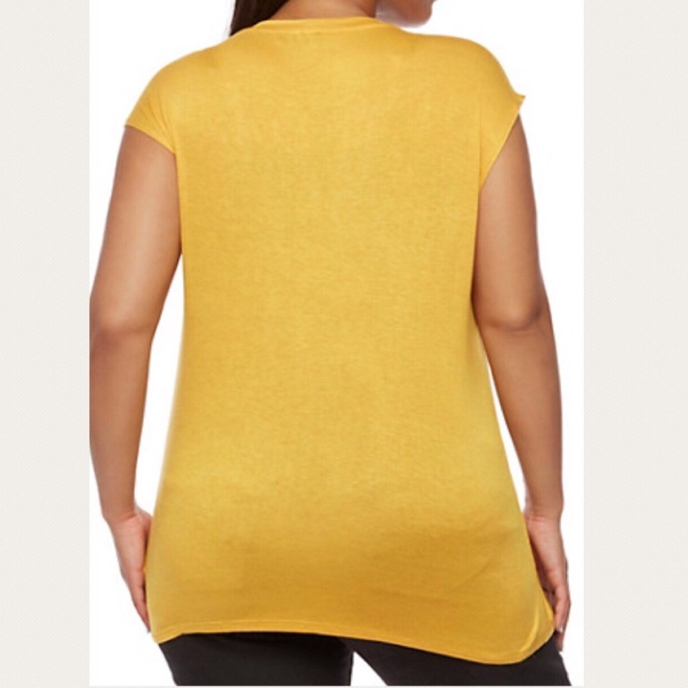 Rock n Roll Rocker Biker Yellow Plus Size - Picture 2 of 7
